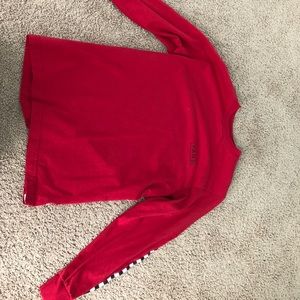 red vans long sleeve shirt
